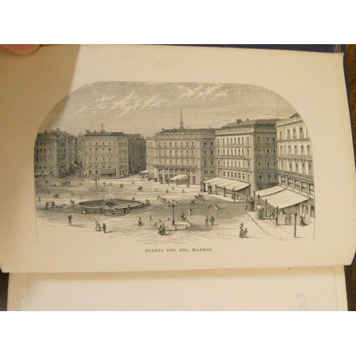45 - PITT BYRNE MRS. W.  Cosas de España, Illustrative of Spain & the Spaniards as they are. 2 vols. ... 