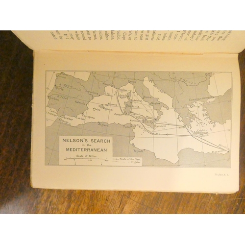 49 - MAHAN A. T.  The Life of Nelson, the Embodiment of the Sea Power of Great Britain. 2 vols.... 