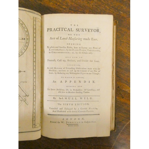 50 - <strong>WYLD SAMUEL.  </strong>The Practical Surveyor or The Art of Land-Measuring Made Ea...