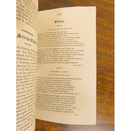 52 - GRAHAM JOHN & CO. (Pubs).  The Literary Reporter or Weekly Miscellany. Vols. 1 & 2... 