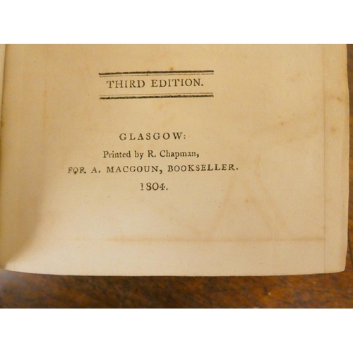 54 - DENHOLM JAMES.  The History of the City of Glasgow & Suburbs to Which is Added A Sketc... 