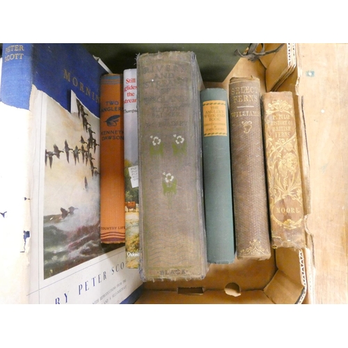 6 - <strong>Ornithology, Natural History & Angling.  </strong>A carton of various vols....