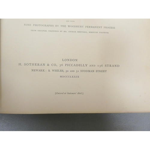 64 - BROWN CORNELIUS.  The Annals of Newark-Upon-Trent.  Mounted frontis & plates (fro... 