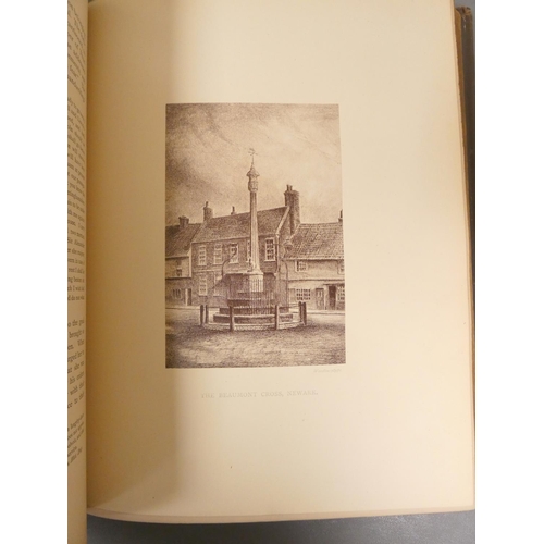 64 - BROWN CORNELIUS.  The Annals of Newark-Upon-Trent.  Mounted frontis & plates (fro... 