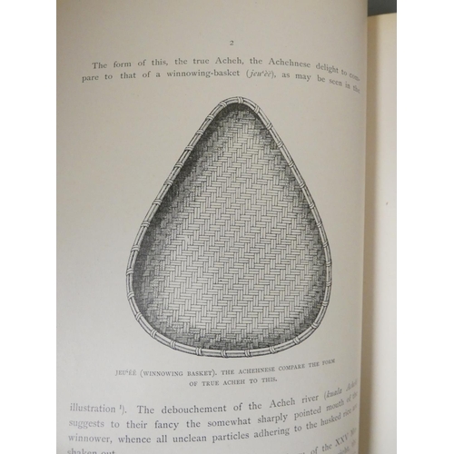 67 - HURGRONJE C. SNOUCK.  The Achehnese, trans. by A. W. S. O'Sullivan with an index by R. J. Wilkinson.... 