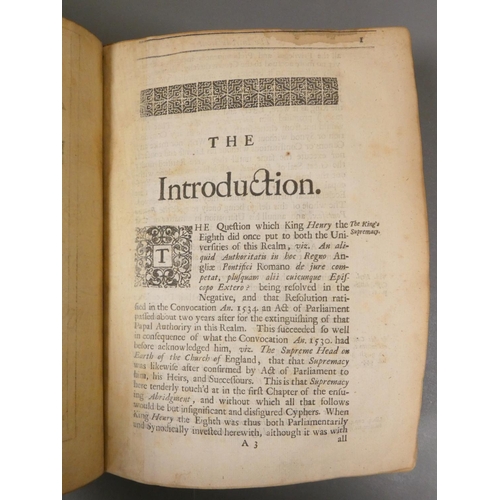 69 - GODOLPHIN JOHN.  Repertorium Canonicum or An Abridgment of the Ecclesiastical Laws of this Realm Con... 