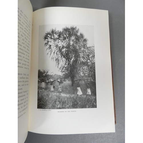 70 - SCHILLINGS C. G.  In Wildest Africa. 2 vols. Illus. Orig. pict. cloth. 1907.... 