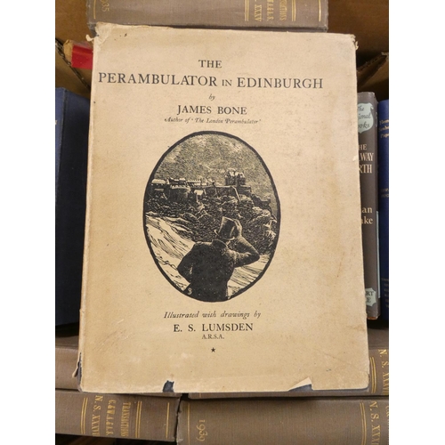 75 - Scotland & Cumbria.  A carton of various vols.