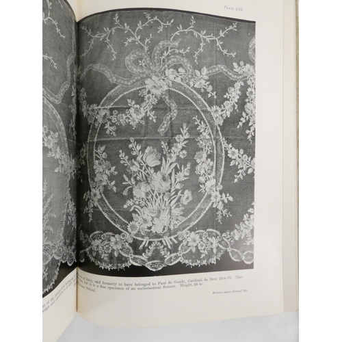 84 - PALLISER MRS. B.  History of Lace. Many plates & illus. Thick large 8vo. Orig. cloth, ... 