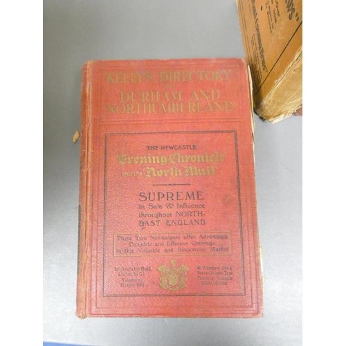 9 - North of England.  4 various directories in poor cond., & a Lodges Peerage & Baronetage, 188... 