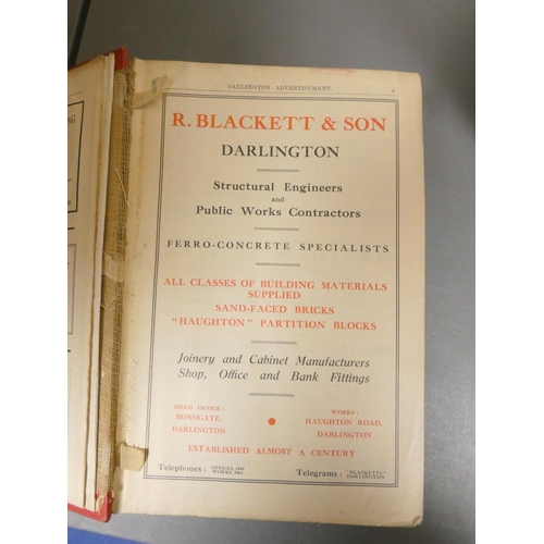 9 - North of England.  4 various directories in poor cond., & a Lodges Peerage & Baronetage, 188... 