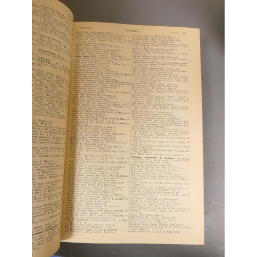 9 - North of England.  4 various directories in poor cond., & a Lodges Peerage & Baronetage, 188... 