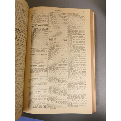 9 - North of England.  4 various directories in poor cond., & a Lodges Peerage & Baronetage, 188... 