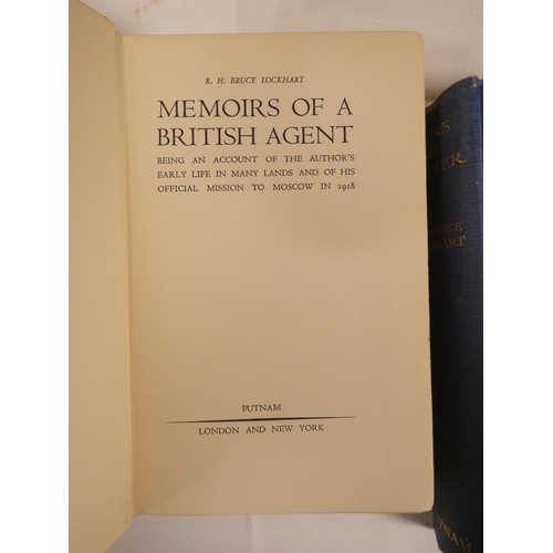 90 - BRUCE LOCKHART R. H.  6 vols. of his works in orig. blue cloth.