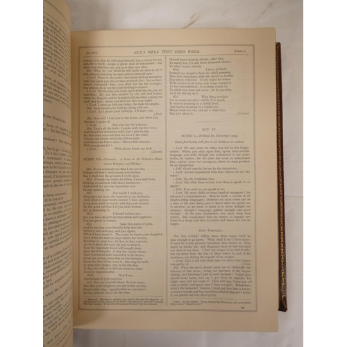 91 - SHAKESPEARE WILLIAM.  Imperial Edition of the Works of Shakspere, ed. by Charles Knight. 2... 