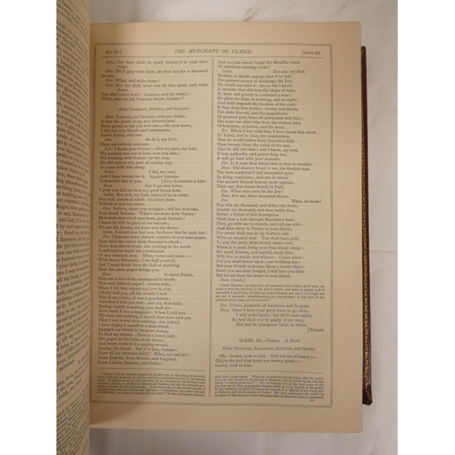 91 - SHAKESPEARE WILLIAM.  Imperial Edition of the Works of Shakspere, ed. by Charles Knight. 2... 