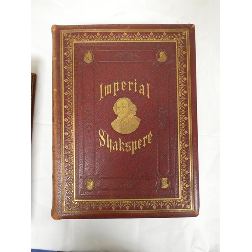 91 - SHAKESPEARE WILLIAM.  Imperial Edition of the Works of Shakspere, ed. by Charles Knight. 2... 