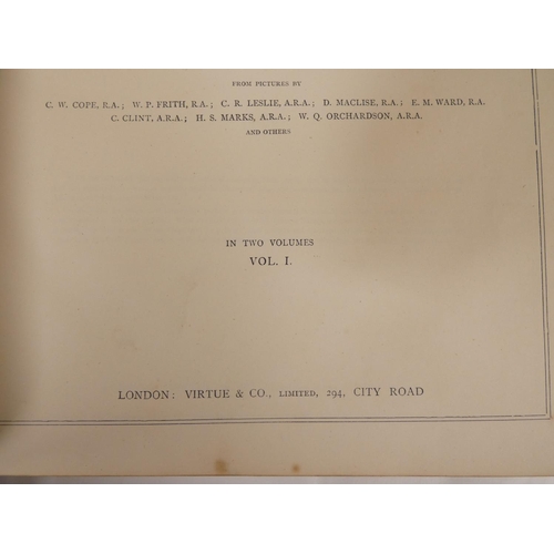 91 - SHAKESPEARE WILLIAM.  Imperial Edition of the Works of Shakspere, ed. by Charles Knight. 2... 