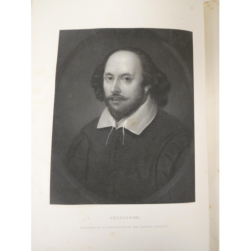 91 - SHAKESPEARE WILLIAM.  Imperial Edition of the Works of Shakspere, ed. by Charles Knight. 2... 