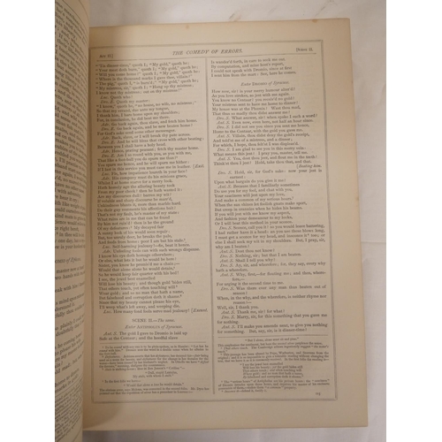 91 - SHAKESPEARE WILLIAM.  Imperial Edition of the Works of Shakspere, ed. by Charles Knight. 2... 