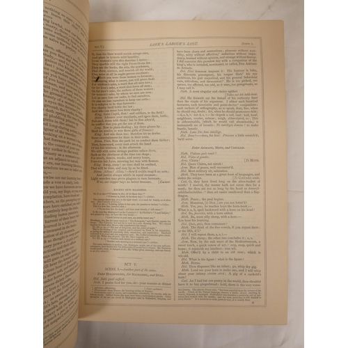 91 - SHAKESPEARE WILLIAM.  Imperial Edition of the Works of Shakspere, ed. by Charles Knight. 2... 