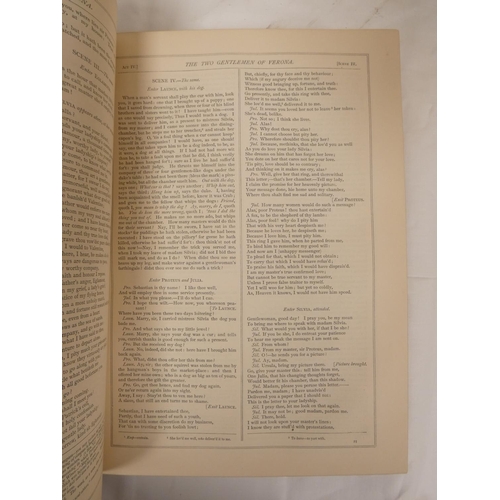 91 - SHAKESPEARE WILLIAM.  Imperial Edition of the Works of Shakspere, ed. by Charles Knight. 2... 