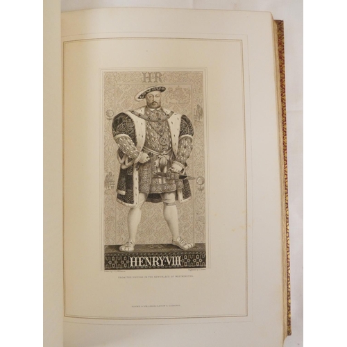 92 - ARCHER THOMAS.  Pictures & Royal Portraits Illustrative of English & Scottish Hist... 