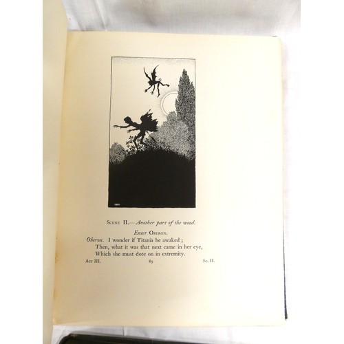 185 - HEATH ROBINSON W. (Illus).  A Midsummer-Night's Dream. Tipped in col plates & other illus. Quart... 