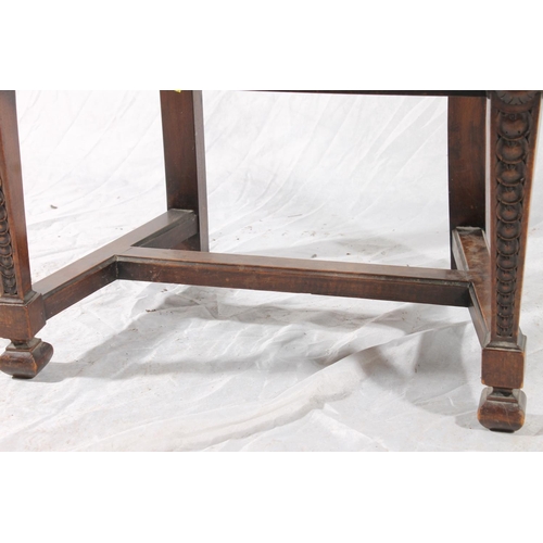 400 - 19thC continental high back chair, the plain panel back framed by figural pilasters, over a plain se... 