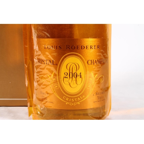 1226 - LOUIS ROEDERER CRISTAL 2004 Brut Champgane 12% abv. 75cl boxed.