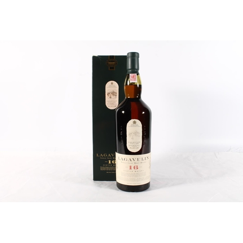 1228 - LAGAVULIN 16 year old Islay single malt Scotch whisky, White Horse Distillers Glasgow, 43% 1litre, b... 