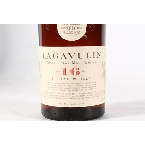 1228 - LAGAVULIN 16 year old Islay single malt Scotch whisky, White Horse Distillers Glasgow, 43% 1litre, b... 