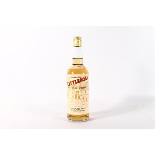 1231 - LITTLEMILL 5 year old 100% pure malt Scotch whisky, 70° proof, 26 2/3 fluid ounces.