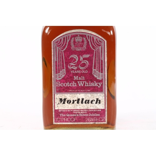 1236 - MORTLACH 1951 or 1952 25 year old single malt Scotch whisky, bottled in 1977 by Gordon & MacPhai... 