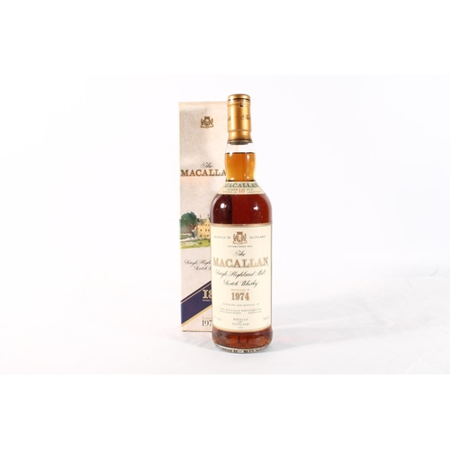 1242 - MACALLAN 1974 18 year old single malt Scotch whisky, distilled 1974, bottled 1993, 43% abv. 70cl, bo... 