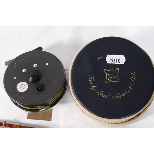 1260 - Hardy Bros of Alnwick 3.5 inch Marquis #7 salmon fly reel in original case and an Aspindale of Alnwi... 