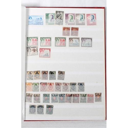 1281 - Stamp collection held in one stockbook to include GREAT BRITAIN GB Queen Victoria QV 1d penny black ... 