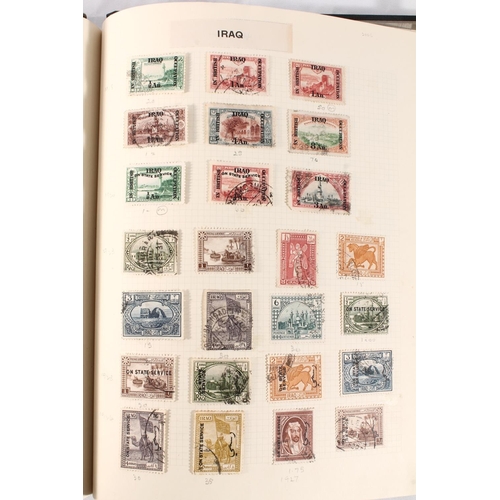 1282 - Large stamp collection held across numerous albums to include mostly 20th century used including cou... 