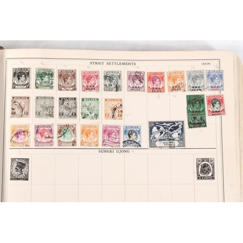 1282 - Large stamp collection held across numerous albums to include mostly 20th century used including cou... 