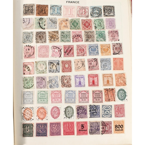 1282 - Large stamp collection held across numerous albums to include mostly 20th century used including cou... 