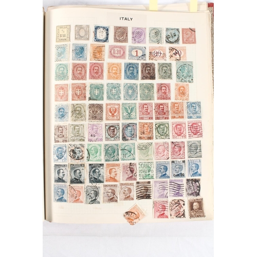 1282 - Large stamp collection held across numerous albums to include mostly 20th century used including cou... 