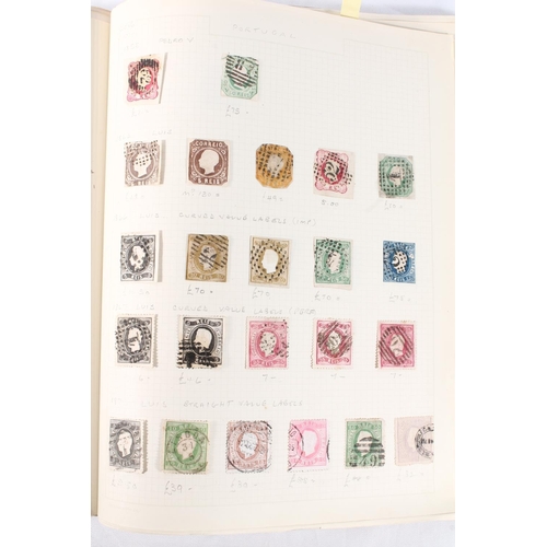 1282 - Large stamp collection held across numerous albums to include mostly 20th century used including cou... 