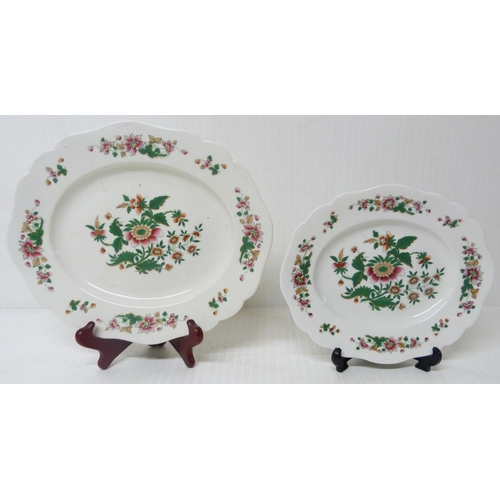 306 - Chamberlain & Co., for Worcester collection of pottery dinnerwares, c. 1830 - 1850, pattern no 1... 