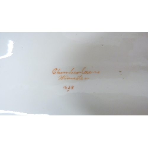 306 - Chamberlain & Co., for Worcester collection of pottery dinnerwares, c. 1830 - 1850, pattern no 1... 