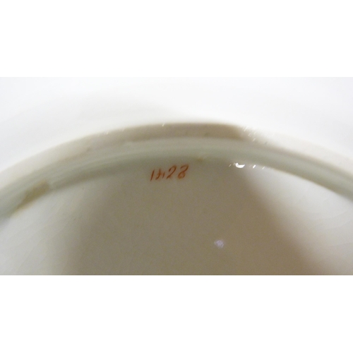 306 - Chamberlain & Co., for Worcester collection of pottery dinnerwares, c. 1830 - 1850, pattern no 1... 