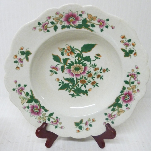 306 - Chamberlain & Co., for Worcester collection of pottery dinnerwares, c. 1830 - 1850, pattern no 1... 