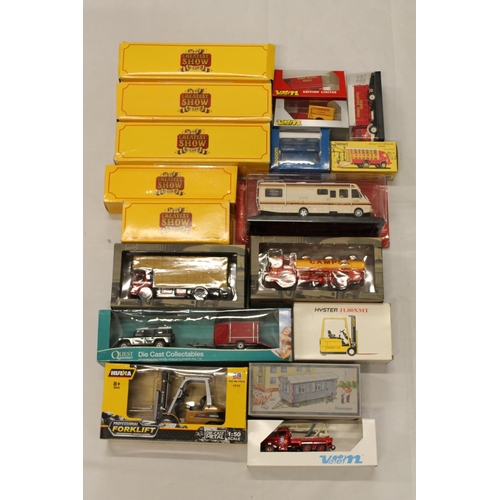 1175 - Diecast model vehicles to include NZG Modelle GmbH 720 Haulotte H15 SX Zooom, CIJ Norev 4/50/01 Rena... 