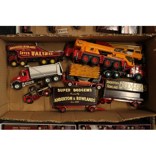 1181 - Over 50 unboxed diecast and other model vehicles to include many John Cadona Pleasure Fair, Wilson F... 