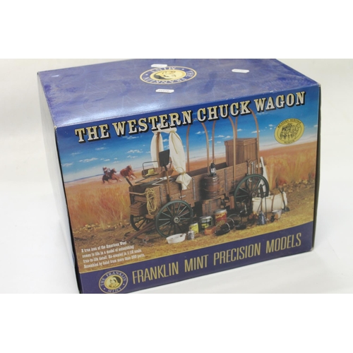 1194 - The Franklin Mint Precision Models 1:16 scale Western Chuck Wagon, Western Heritage Museum, boxed.