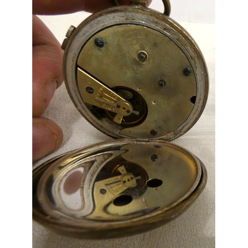 16 - Cestine seconds chronograph pocket watch.